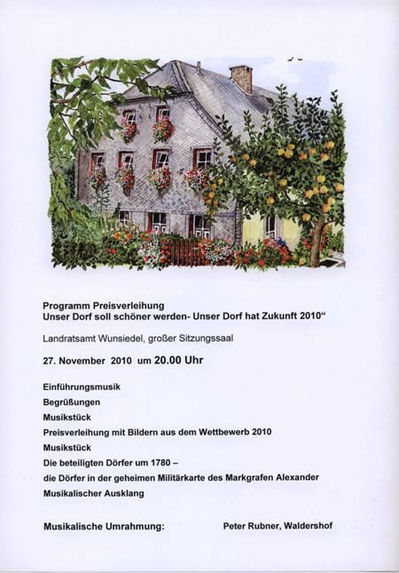 Preisverleihung 2010