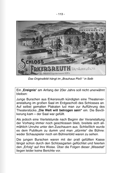 Leseprobe Rittergut und Schloss Erkersreuth