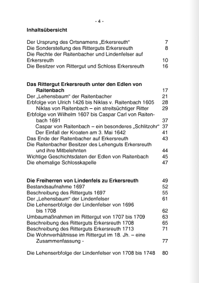 Leseprobe Rittergut und Schloss Erkersreuth